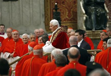 APTOPIX Vatican Cardinals
