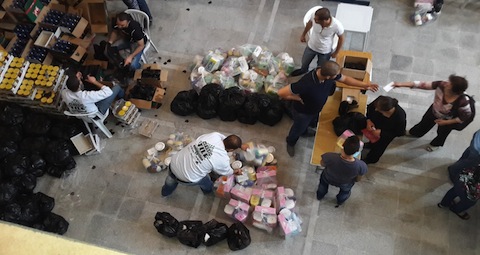 Relife Center. Marmarita food & hygen distribution. 
SYRIA / NATIONAL 14/00129
Emergency help for the families in Marmarita, VallÃ©e des ChrÃ©tiens, Homs (October - December 2014)