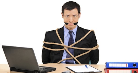 6 tied to work