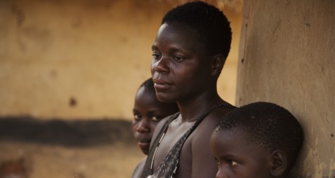 Brenda Angom, ex child soldier revisits the horrors of her past and explains how SCIAF have transformed her life. being provided aid by Scottish charity SCIAF. Simon Murphy Photography