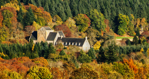 Pluscarden+Abbey+in+Autumn